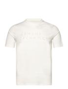 T-Shirt Tops T-shirts Short-sleeved White Armani Exchange