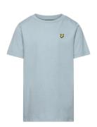 Plain T-Shirt Tops T-shirts Short-sleeved Blue Lyle & Scott