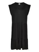 Carmay Life Cap Sl Frill Dress Jrs Noos Kort Kjole Black ONLY Carmakom...