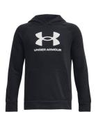 Ua Rival Fleece Bl Hoodie Sport Sweat-shirts & Hoodies Hoodies Black U...