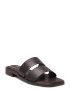 Sandal Flate Sandaler Brown Sofie Schnoor