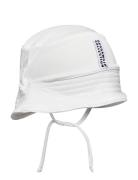 Uv Sunny Hat Navy 21 0-4M Solhatt White Geggamoja