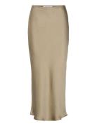 Saagneta Long Skirt 12956 Langt Skjørt Khaki Green Samsøe Samsøe