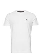 Uspa T-Shirt Arjun Men Tops T-shirts Short-sleeved White U.S. Polo Ass...