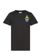 Puma X Trolls Tee Sport T-shirts Short-sleeved Black PUMA