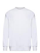 Sweatshirt Terry Tops Sweat-shirts & Hoodies Sweat-shirts White Lindbe...