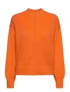 Nueppi Pullover Tops Knitwear Jumpers Orange Nümph