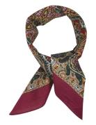 Cotton Bandana Accessories Scarves Lightweight Scarves Burgundy Portia...