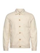 Cropped Length Overshirt Tops Overshirts Cream Lindbergh