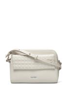 Calvin Mini Quilt Camera Bag Bags Crossbody Bags Beige Calvin Klein