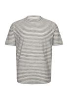 T-Shirts Short Sleeve Tops T-shirts Short-sleeved White Marc O'Polo