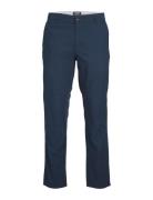 Jpstollie Jjdave Linen Dek Bottoms Trousers Chinos Navy Jack & J S