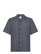 Rrhowie Shirt Tops Shirts Short-sleeved Navy Redefined Rebel