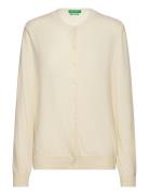 Korean Cardigan Tops Knitwear Cardigans Cream United Colors Of Benetto...