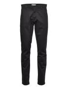 Luca Slim Chino Pant Gots/Vegan Bottoms Trousers Chinos Black Knowledg...