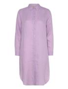 B. Copenhagen Casual Dress Tops Shirts Long-sleeved Purple Brandtex