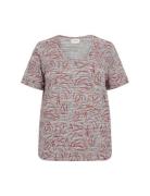 Wa-Sarina Tops T-shirts & Tops Short-sleeved Grey Wasabiconcept