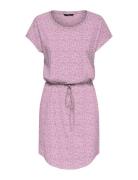 Onlmay S/S Dress Noos Kort Kjole Pink ONLY