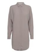 Srfreedom Long Shirt Tops Shirts Long-sleeved Grey Soft Rebels