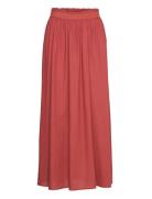 Onlvenedig Life Long Skirt Wvn Noos Langt Skjørt Red ONLY