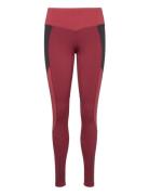 Adv Essence Warm Tights W Sport Running-training Tights Burgundy Craft