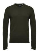 Onspanter Reg 12 Struc Crew Knit Noos Tops Knitwear Round Necks Green ...