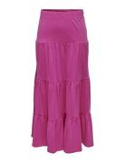 Onlmay Life Maxi Skirt Jrs Noos Langt Skjørt Pink ONLY