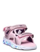 Melbu Shoes Summer Shoes Sandals Pink Leaf