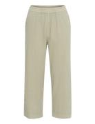 Kanaya Culotte Pants Bottoms Trousers Wide Leg Khaki Green Kaffe