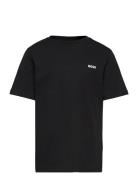 Short Sleeves Tee-Shirt Tops T-shirts Short-sleeved Black BOSS