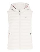 Lw Padded Global Stripe Vest Vests Padded Vests Pink Tommy Hilfiger