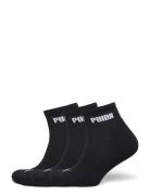 Puma Unisex Cushi D Next Quarter 3P Sport Socks Regular Socks Black PU...