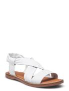 Sandal Flate Sandaler White Sofie Schnoor