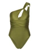 Holbox Shine Bs H Badedrakt Badetøy Green Hunkemöller