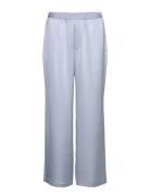 Kimberley Trouser Bottoms Trousers Straight Leg Blue Filippa K