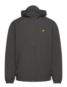 Zip Through Hooded Jacket Tynn Jakke Black Lyle & Scott