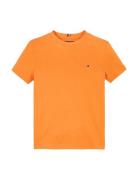 Essential Cotton Reg Fit Tee Ss Tops T-shirts Short-sleeved Orange Tom...