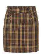 Chikagz Mw Skirt Kort Skjørt Brown Gestuz