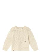 Nmmjeff Ls Knit Lil Tops Knitwear Pullovers Cream Lil'Atelier