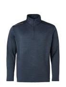 Mens Sunningdale Halfzip Outerwear Sport Jackets Navy Abacus