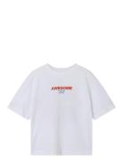 Nmmjopo Rlx Ss Top Tops T-shirts Short-sleeved White Name It