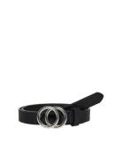 Kograsmi Pu Jeans Belt Acc Belte Black Kids Only