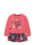 Fleece Combined Dress For Baby -Bci Dresses & Skirts Dresses Casual Dr...