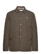 Quilted Jacket Vattert Jakke Khaki Green Lyle & Scott