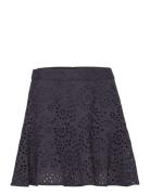 H Y - Jumbo Stitch Skirt Kort Skjørt Black Rabens Sal R