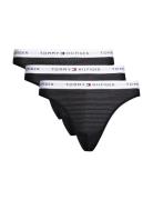 3 Pack Mesh Thong Stringtruse Undertøy Black Tommy Hilfiger