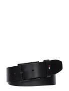 Layton New Leather 3.5 Accessories Belts Classic Belts Black Tommy Hil...