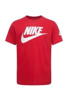 Nkn Futura Evergreen Sport T-shirts Short-sleeved Red Nike