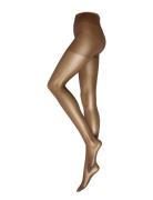 Tghts 15 Den The Comfort Waist Lingerie Pantyhose & Leggings Brown Lin...