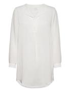 Vilucy L/S Tunic - Noos Tops Tunics White Vila